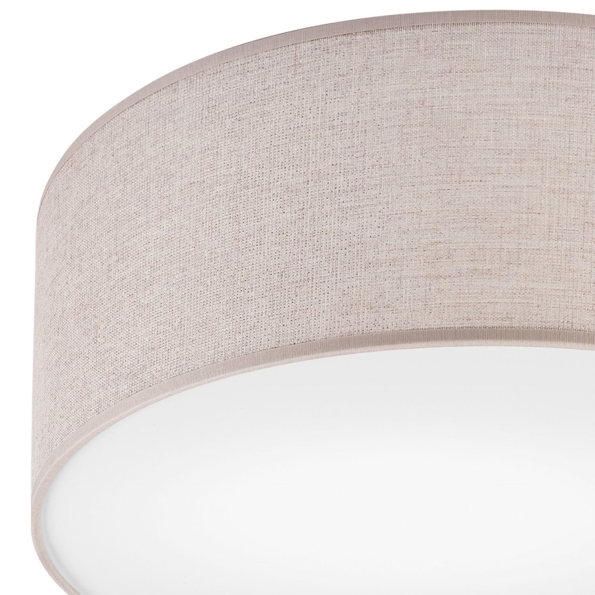 Plafoniera MONTE 1xE27/60W/230V diametro 35 cm beige