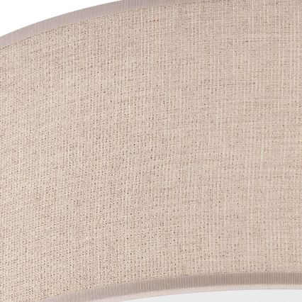 Plafoniera MONTE 1xE27/60W/230V diametro 35 cm marrone