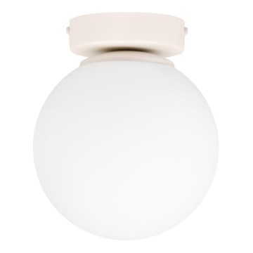 Plafoniera MOONLIGHT 1xE27/15W/230V Ø 16 cm crema