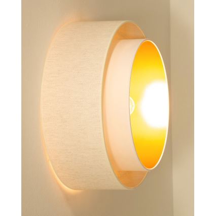 Plafoniera NATIA 1xE27/60W/230V bianca