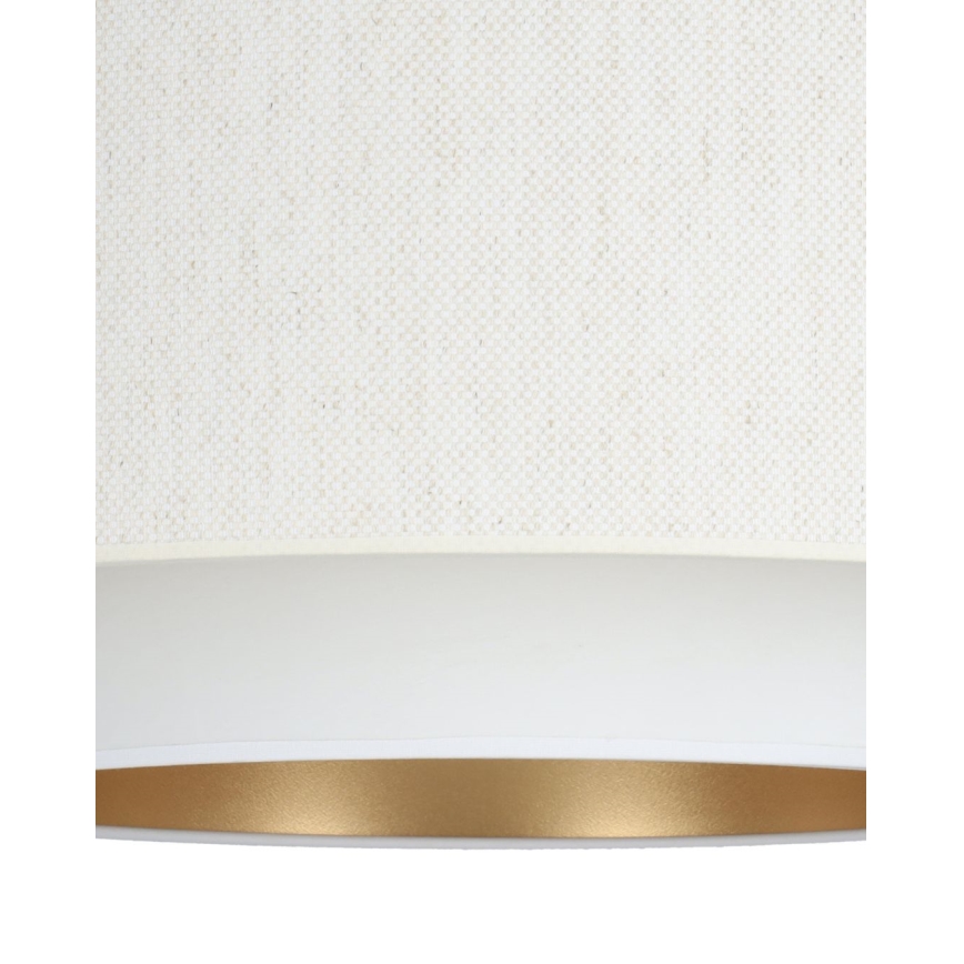 Plafoniera NATIA 1xE27/60W/230V Ø 45 cm bianca