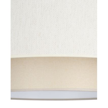 Plafoniera NATIA 1xE27/60W/230V Ø 45 cm crema