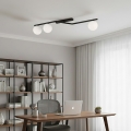 Plafoniera NATON 3xE14/10W/230V nero/bianco