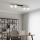 Plafoniera NATON 4xE14/10W/230V nero/bianco