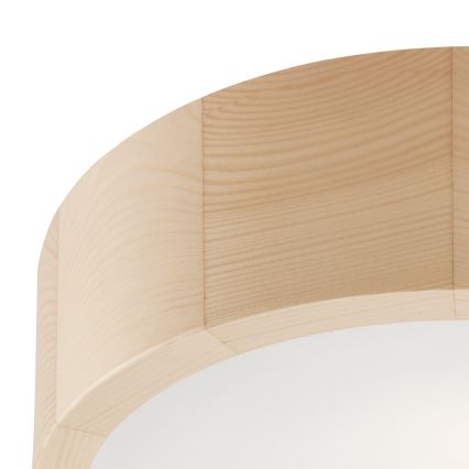 Plafoniera NATURAL 1xE27/60W/230V ø 27 cm pino - FSC certificato