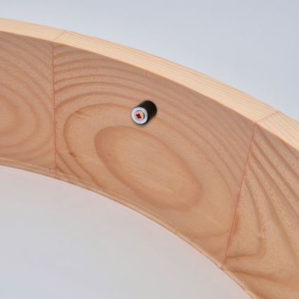 Plafoniera NATURAL 2xE27/60W/230V ø 37 cm pino - FSC certificato