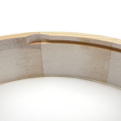 Plafoniera NATURAL 3xE27/15W/230V Ø 37,5 cm pino/bianco