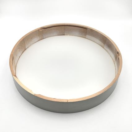 Plafoniera NATURAL 5xE27/15W/230V Ø 47,5 cm pino/bianco