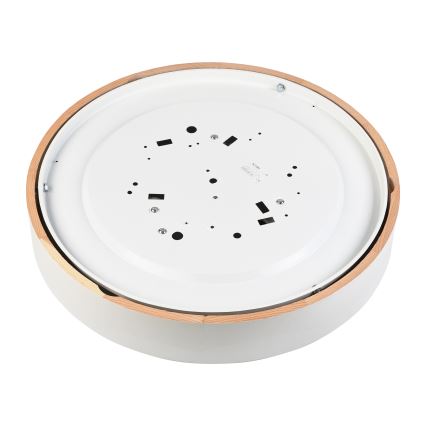 Plafoniera NATURAL 5xE27/15W/230V Ø 47,5 cm pino/bianco