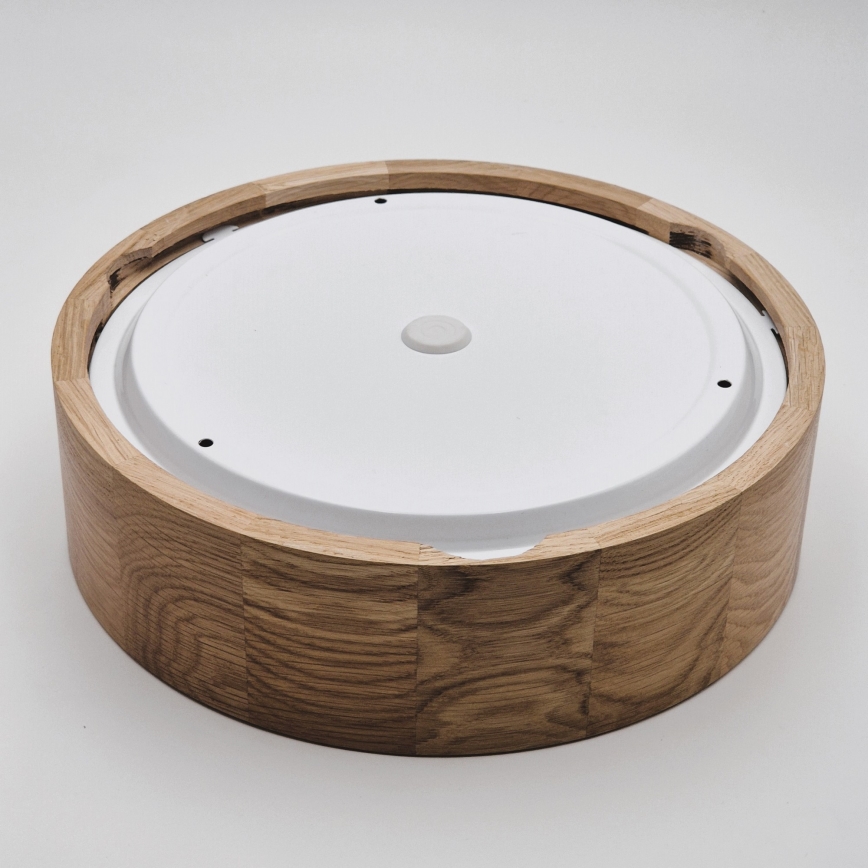 Plafoniera da bagno OAK 2xE27/15W/230V IP54 quercia ø 27 cm - FSC certificato