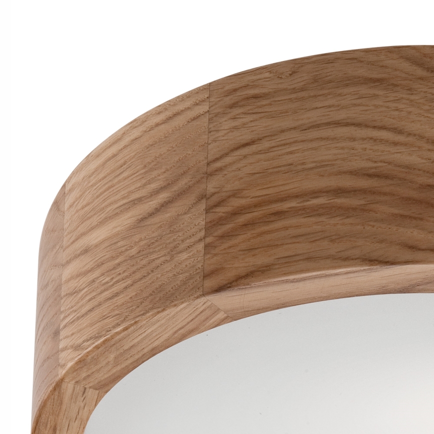 Plafoniera da bagno OAK 2xE27/15W/230V IP54 quercia ø 27 cm - FSC certificato