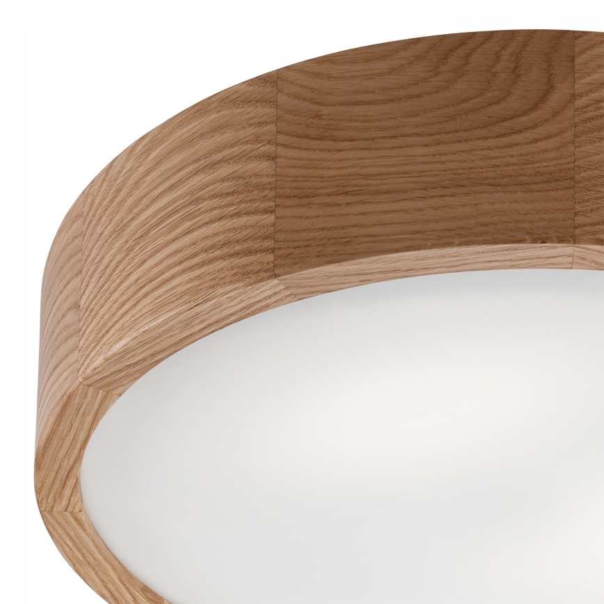 Plafoniera OAK 2xE27/60W/230V quercia ø 37,5 cm - FSC certificato