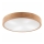 Plafoniera OAK 4xE27/60W/230V ø 57 cm quercia