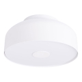 Plafoniera OMIQ 4xE27/15W/230V Ø 30 cm bianca