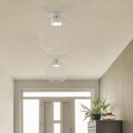 Plafoniera OVELLA 1xGX53/10W/230V Ø 25 cm crema