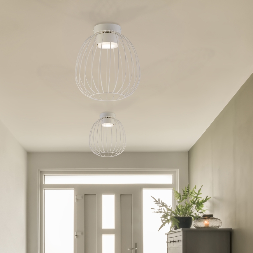 Plafoniera OVELLA 1xGX53/10W/230V Ø 25 cm crema
