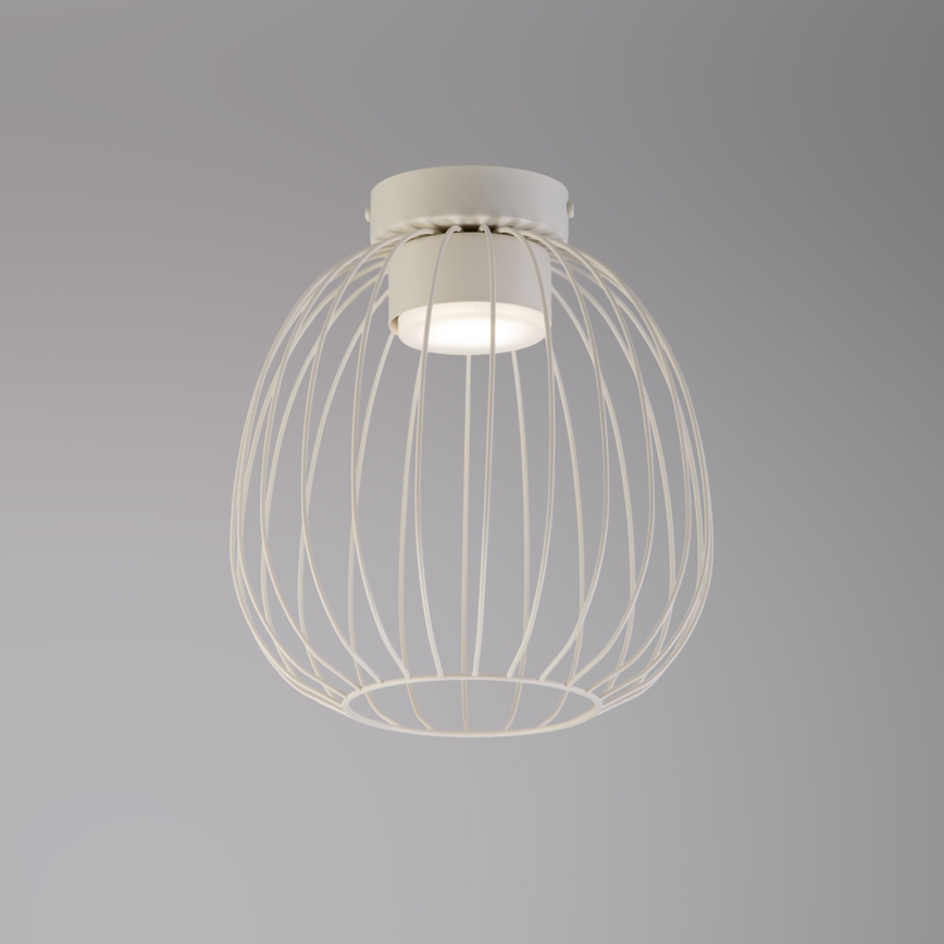 Plafoniera OVELLA 1xGX53/10W/230V Ø 25 cm crema