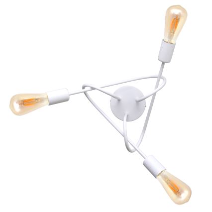 Plafoniera OXFORD 3xE27/15W/230V bianco