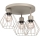 Plafoniera PARKLA 3xE27/15W/230V beige