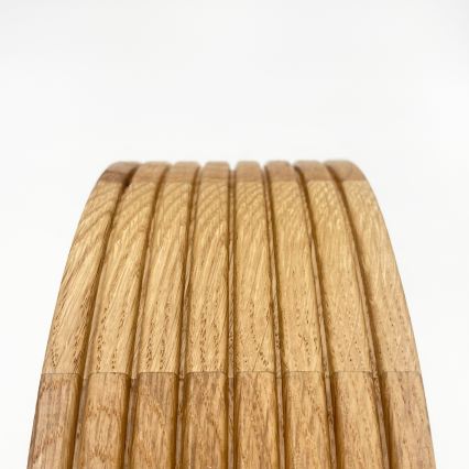 Plafoniera per bagno OAK 2xE27/15W/230V IP54 rovere, Ø 27 cm