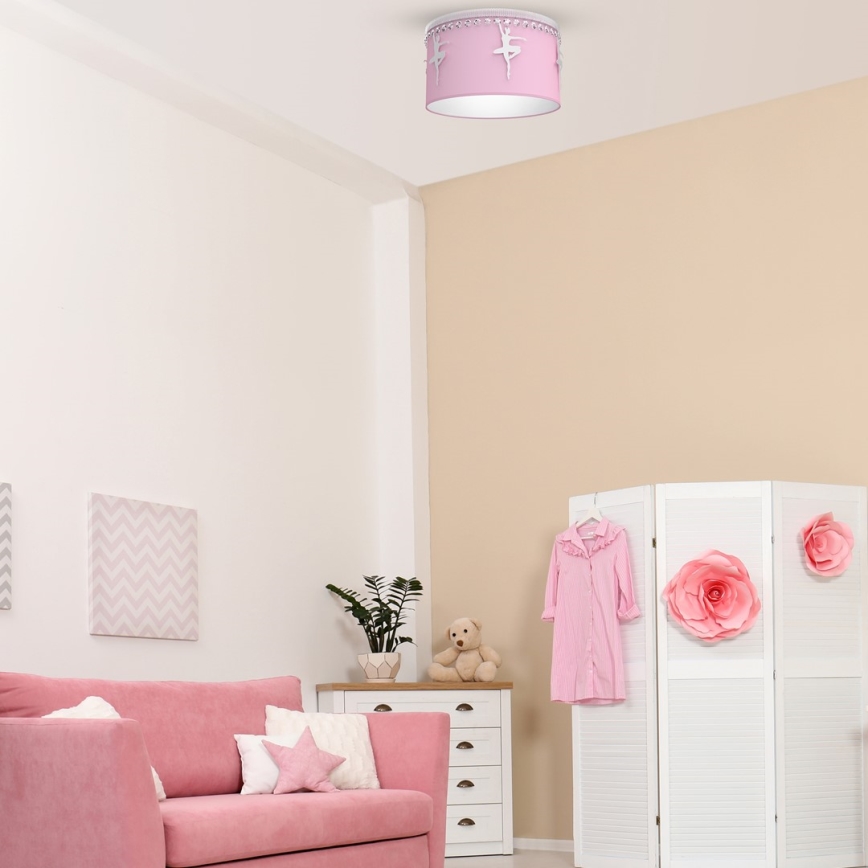 Plafoniera per bambini BALLET 1xE27/60W/230V