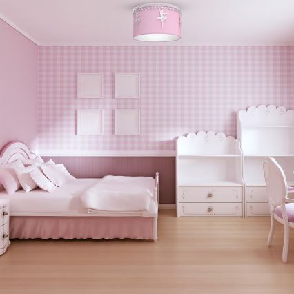 Plafoniera per bambini BALLET 1xE27/60W/230V