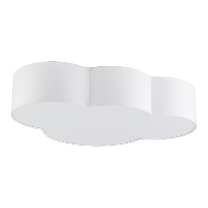 Plafoniera per bambini  CLOUD 4xE27/15W/230V bianca