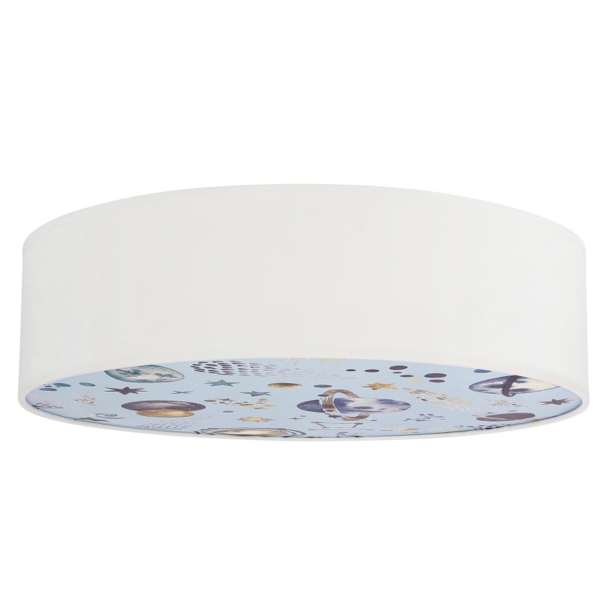 Plafoniera per bambini KIDDY 2xE27/40W/230V bianco/blu