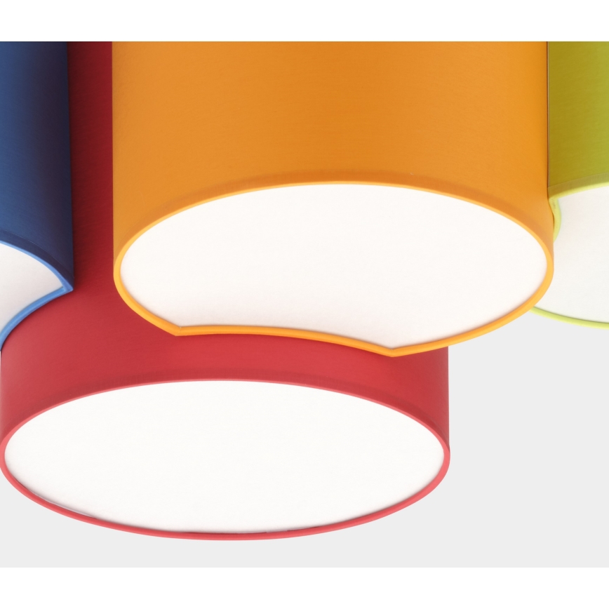 Plafoniera per bambini MONA KIDS 4xE27/15W/230V