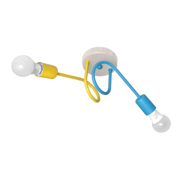 Plafoniera per bambini OXFORD 2xE27/15W/230V