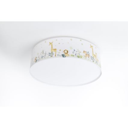 Plafoniera per bambini SWEET DREAMS 2xE27/60W/230V diametro 40 cm