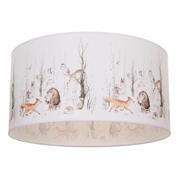 Plafoniera per cameretta KIDS ROOM 1xE27/60W/230V Ø 40 cm a tema animali