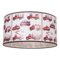 Plafoniera per cameretta KIDS ROOM 1xE27/60W/230V Ø 40 cm - Pompieri