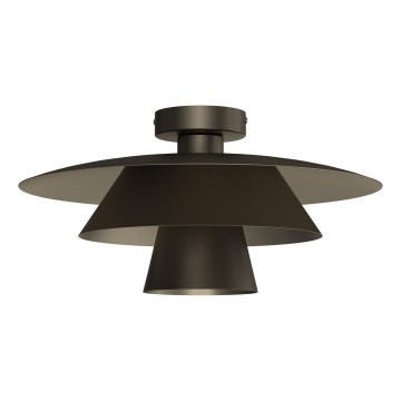 Plafoniera PLATO 1xE27/15W/230V Ø 32 cm antracite