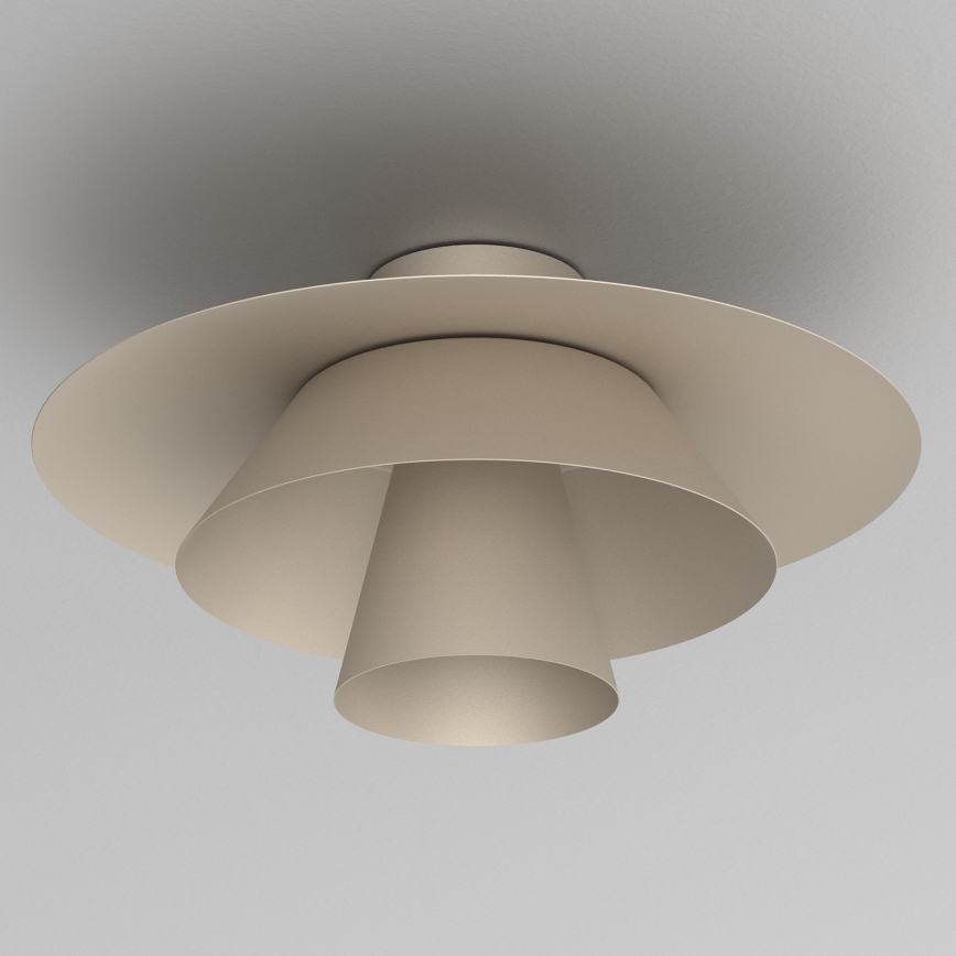 Plafoniera PLATO 1xE27/15W/230V Ø 32 cm beige