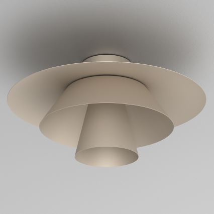 Plafoniera PLATO 1xE27/15W/230V Ø 38 cm beige