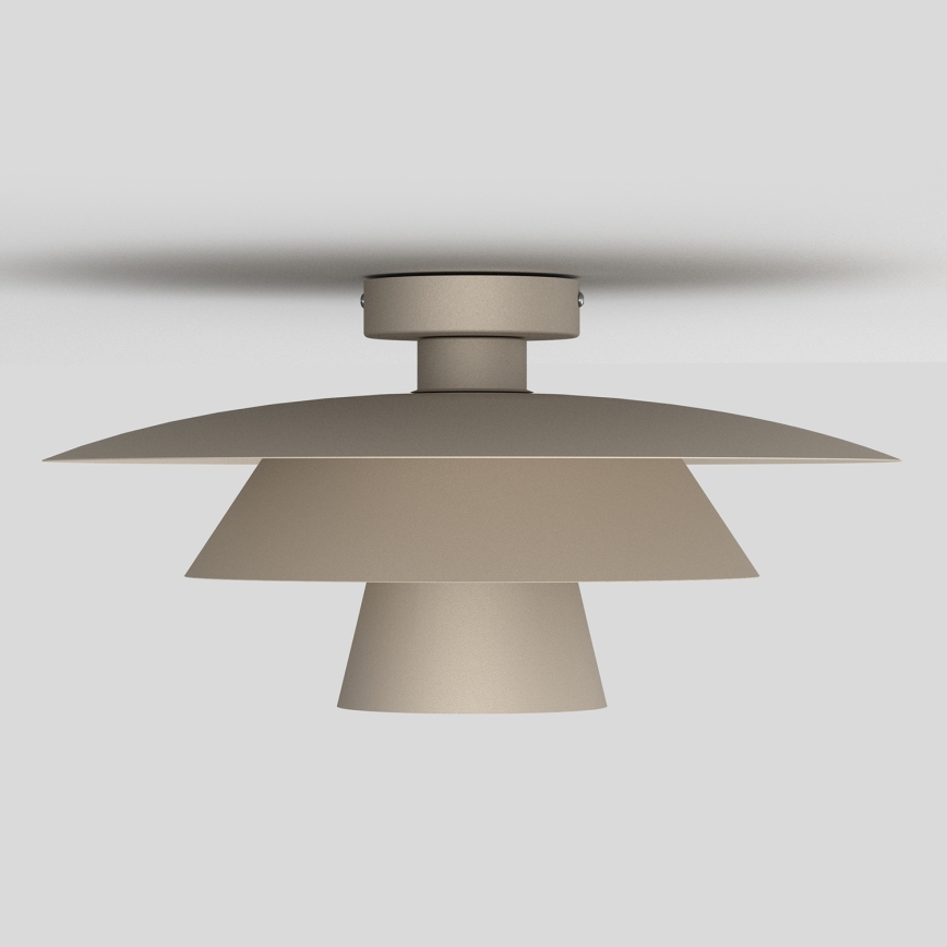 Plafoniera PLATO 1xE27/15W/230V Ø 38 cm beige