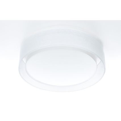 Plafoniera PURO 2xE27/40W/230V Ø 60 cm bianca