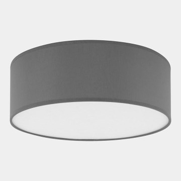 Plafoniera RONDO 4xE27/15W/230V d. 45 cm grigia