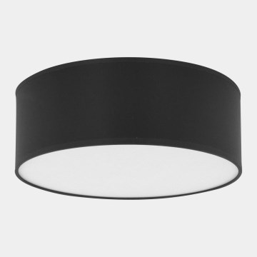 Plafoniera  RONDO 4xE27/15W/230V d. 45 cm nera