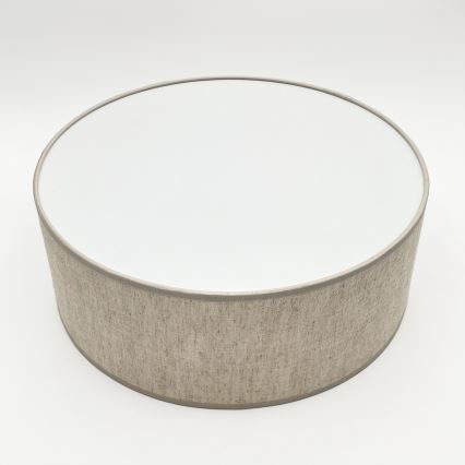 Plafoniera SIRJA 1xE27/15W/230V Ø 35 cm beige