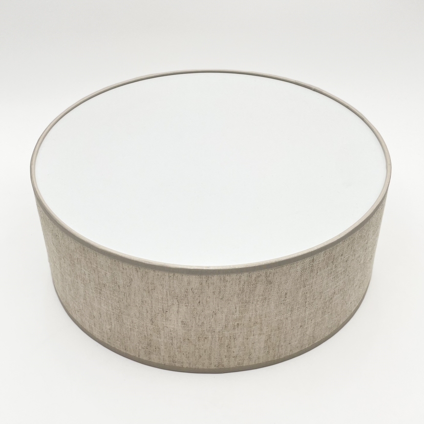 Plafoniera SIRJA 1xE27/15W/230V Ø 35 cm beige