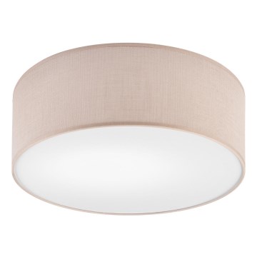 Plafoniera SIRJA 1xE27/60W/230V diametro 35 cm beige