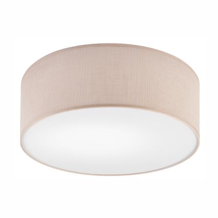 Plafoniera SIRJA 1xE27/60W/230V diametro 35 cm beige
