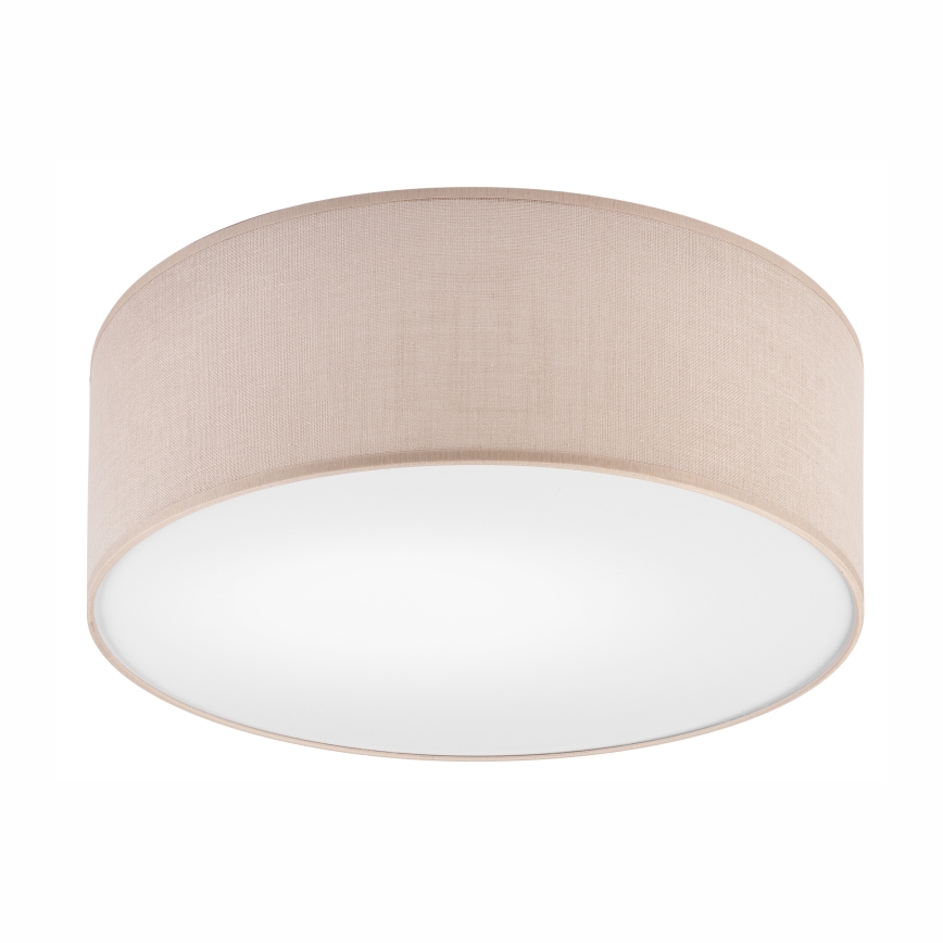 Plafoniera SIRJA 1xE27/60W/230V diametro 35 cm beige