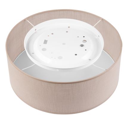 Plafoniera SIRJA 1xE27/60W/230V diametro 35 cm beige