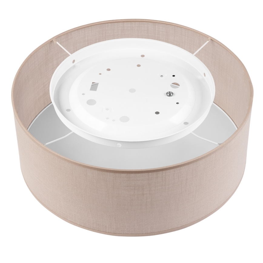 Plafoniera SIRJA 1xE27/60W/230V diametro 35 cm beige