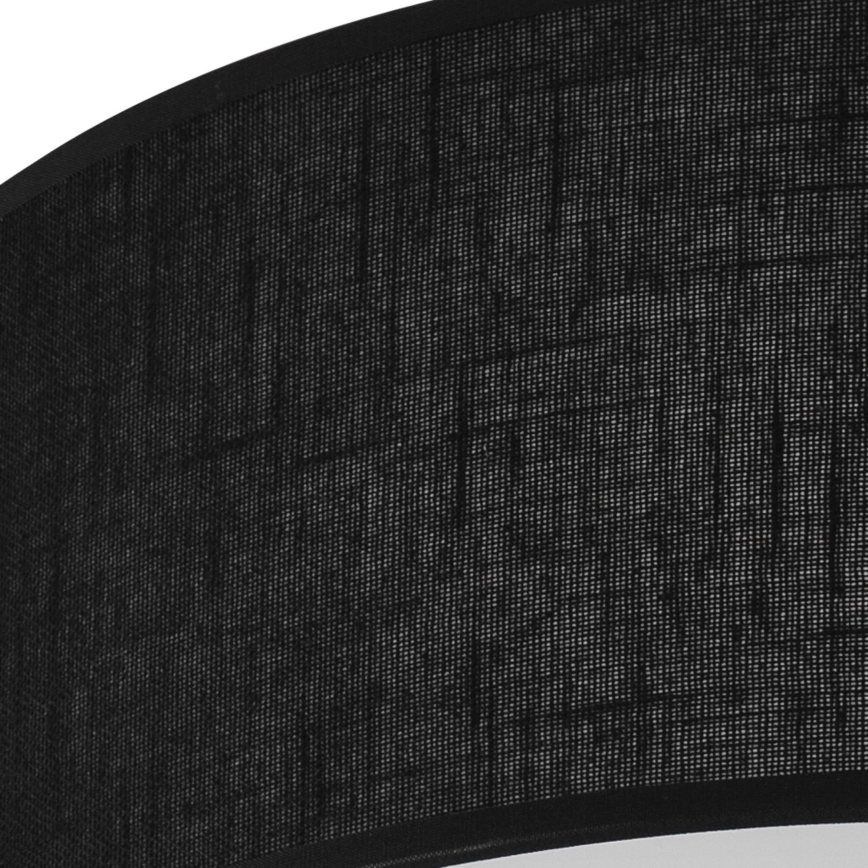 Plafoniera SIRJA 2xE27/15W/230V Ø 45 cm, nero