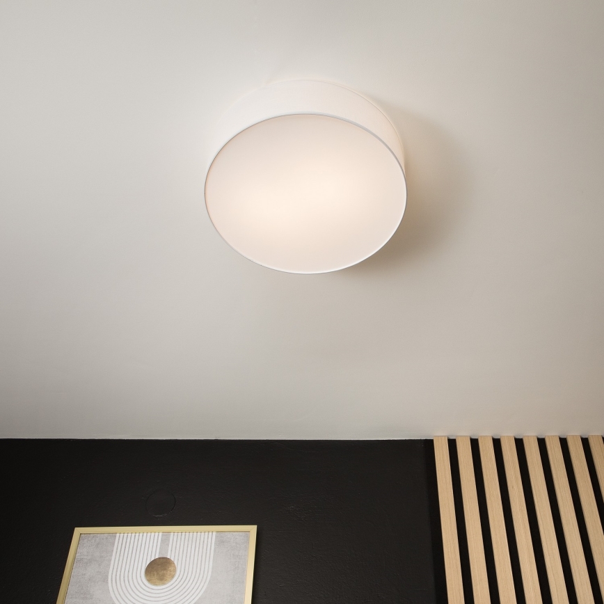 Plafoniera SIRJA 2xE27/60W/230V d. 45 cm bianco