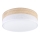 Plafoniera SIRJA BOHO 2xE27/15W/230V Ø 45 cm beige/bianco